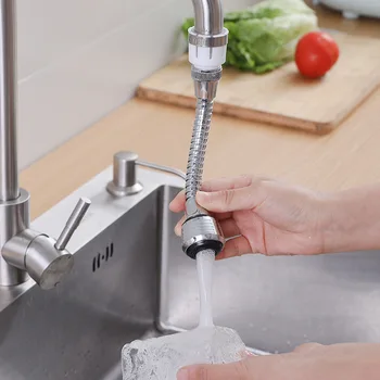 

Water Faucet Bubbler Kitchen Saving Tap Heads Bathroom Shower Head Filter Rotatable Nozzle Water Saving Spray Adapter