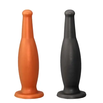 Hot Selling Huge Anal Plug Dildo Adult Sex Toys Women Men Vaginal Anal Big Butt Plug Bottle Shape Dildo Deep Thrust Vaginal Anal 5