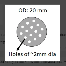 

Alumina Sintered Disc