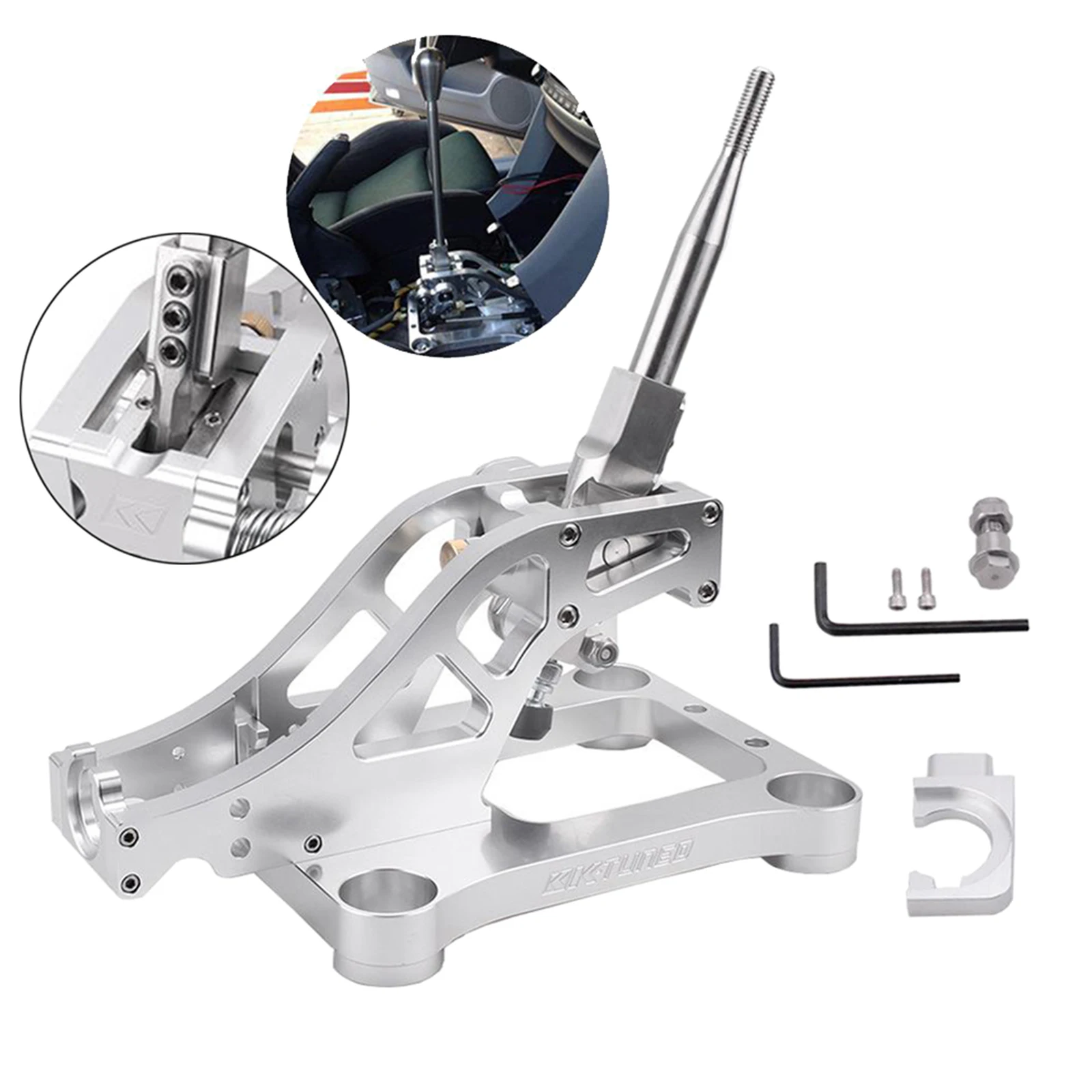 Billet Shifter Box Assembly for Accord CL7 CL9 03-07 TSX CL TL UA 04-08, less expensive, Easy installation