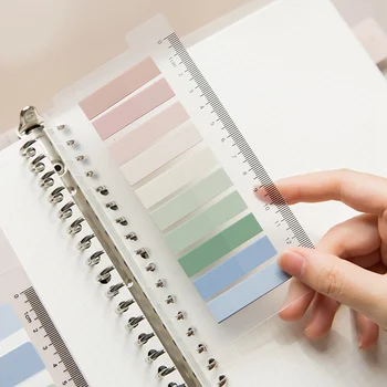 

60/120/200 Page Morandi PET Planner Stickers Index Bookmark Stationery Sticky Notes Kawaii Cute Pad Diary School Supplies