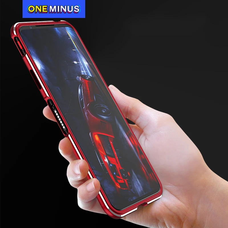 Роскошный металлический бампер для ZTE nubia Red Magic 6 чехол 5 5s 5G 3s 3 2 двухцветная рамка