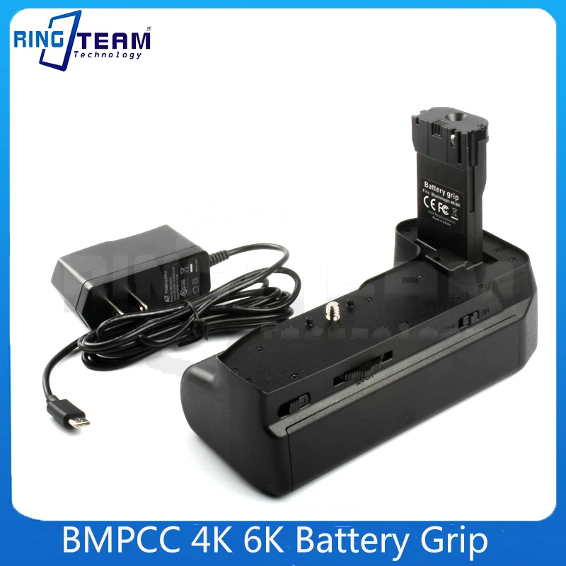 Impugnatura Batteria Fotocamera Per Blackmagic Pocket Cinema Camera Bmpcc 4K 6K