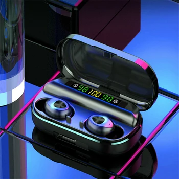 

Calling Noise Cancelling Portable Music Headphones USB Charging Sports Stereo In-Ear Wireless Earphone Bluetooth 5.0 Binaural