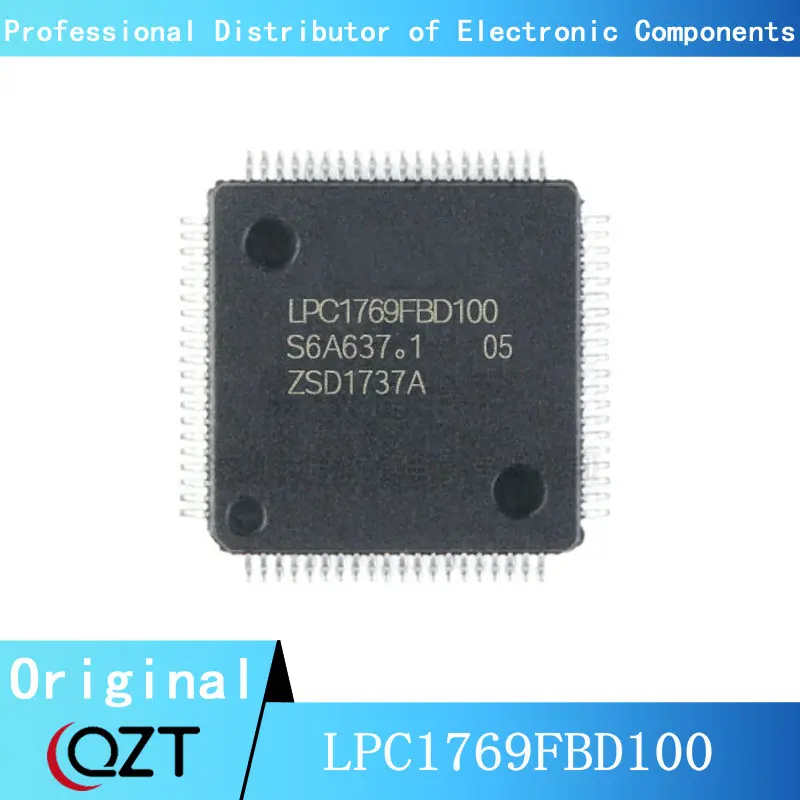 10pcs/lot LPC1769FBD100 QFP LPC1769 LPC1769FBD LQFP-100 chip New spot