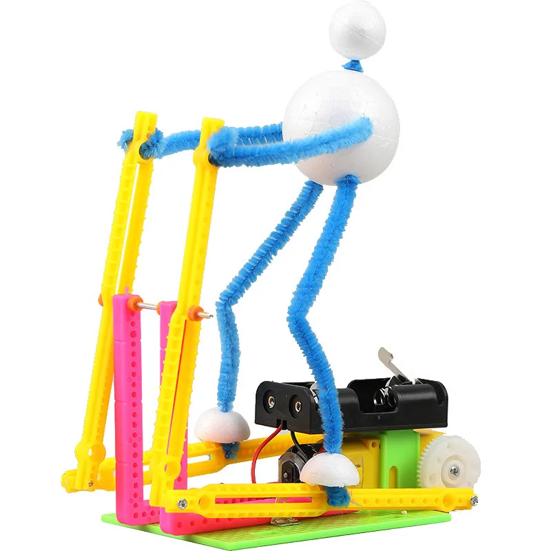 

DIY Steam Educational Technological Production and Invention of Manual Material Package Fitness Robot Toy