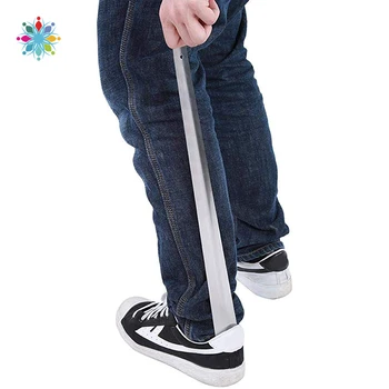 

Shoehorn Professional Stainless Steel Long Handled Metal Shoe Lifter Shoe Horn For Seniors Elderly Children Rust Resistant TLS