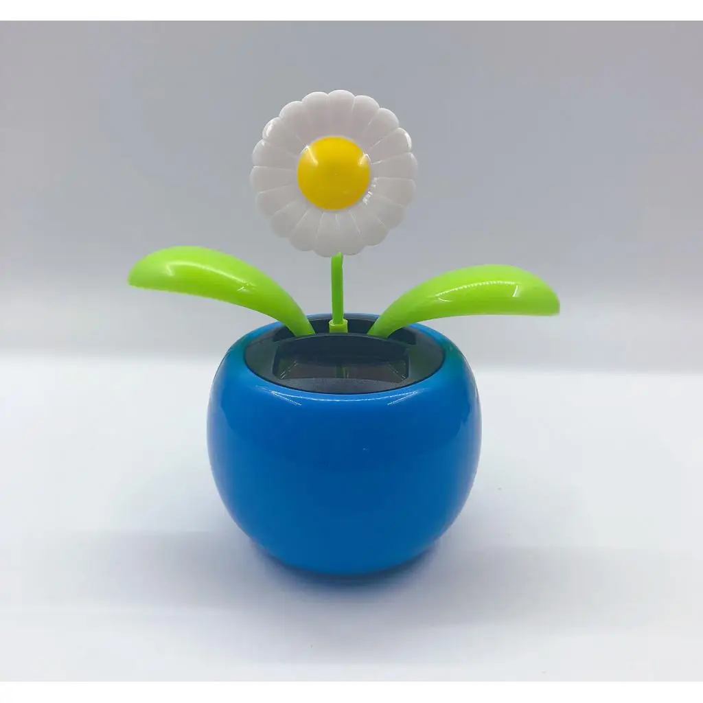 Solar Dancing Flower Toy Funny Bobble Head Toys Kids Educational and