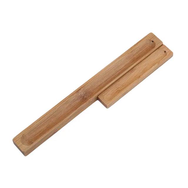Useful Bamboo Material Stick Plate Incense Holder Fragrant Ware Stick Incense Burner bamboo line incense burner 6