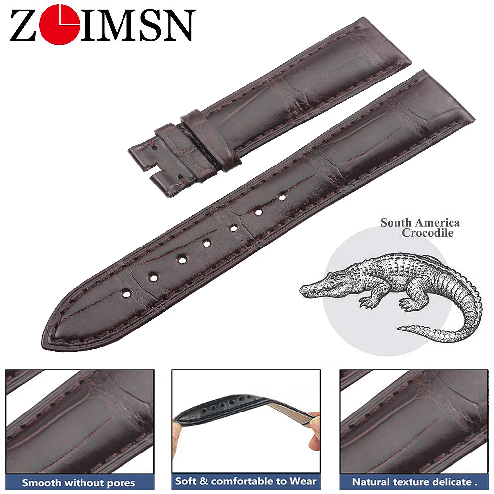 ZLIMSN Original Genuine Alligator Real 