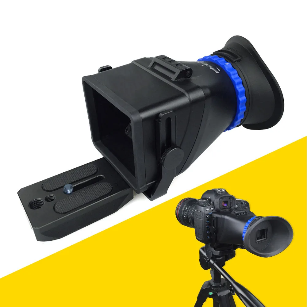 Открытый профессиональный пылезащитный стабильный пепельный части увеличение DSLR камера ЖК-видоискатель 3 дюймов инструмент для Canon 5D2 5D3
