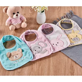 

Baby Bibs Burp Cotton Waterproof Saliva Towel Cloths baby Products Nylon Clasp Bib Newborn Wearings
