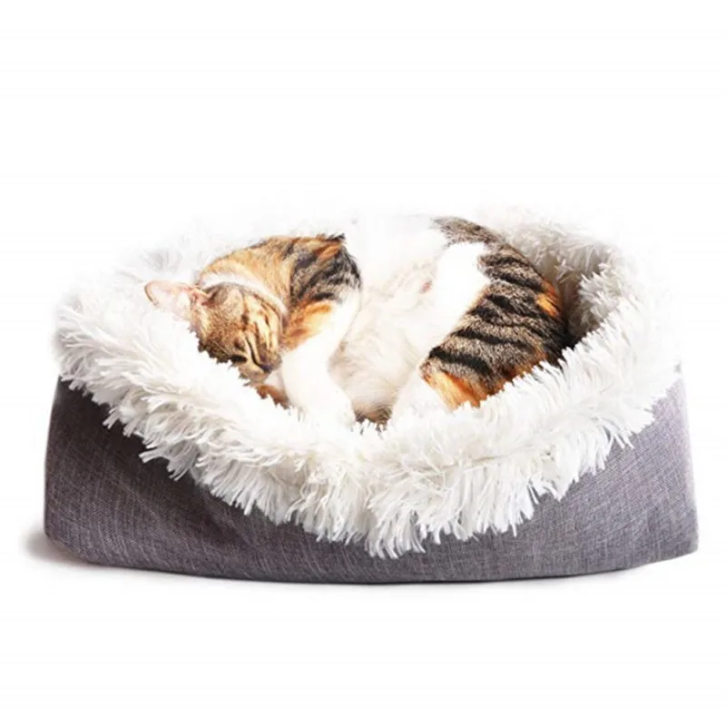 

Soft Dog Cat Pet Winter Warm Mats Fur Bed Pad Self Heat Rug Thermal Washable Pillow Mat Slipcover Warm Nest For Dog Cat bed