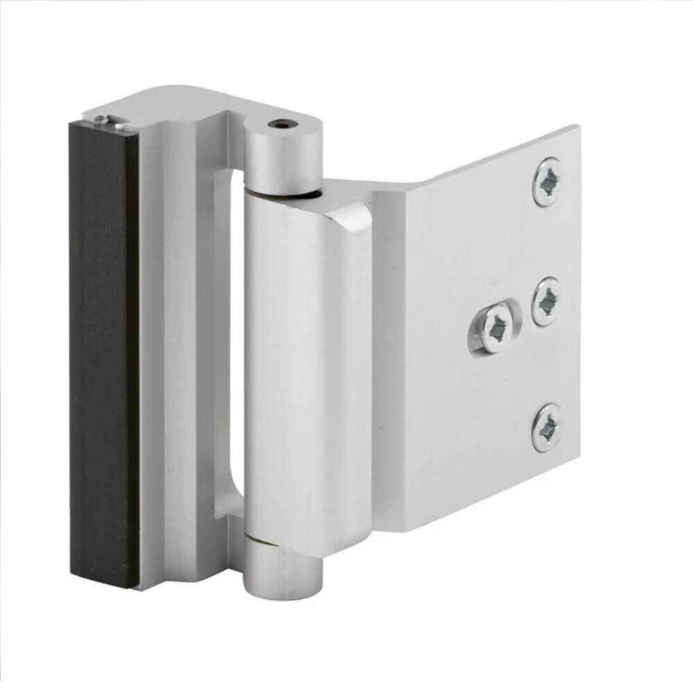 Aluminium Alloy U Door Reinforcement Lock Defender Security Door Stopper afbeelding