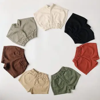 

2020 New Arrival Girls Boys Cotton Shorts Summer Kids Shorts 2-7 years PY913