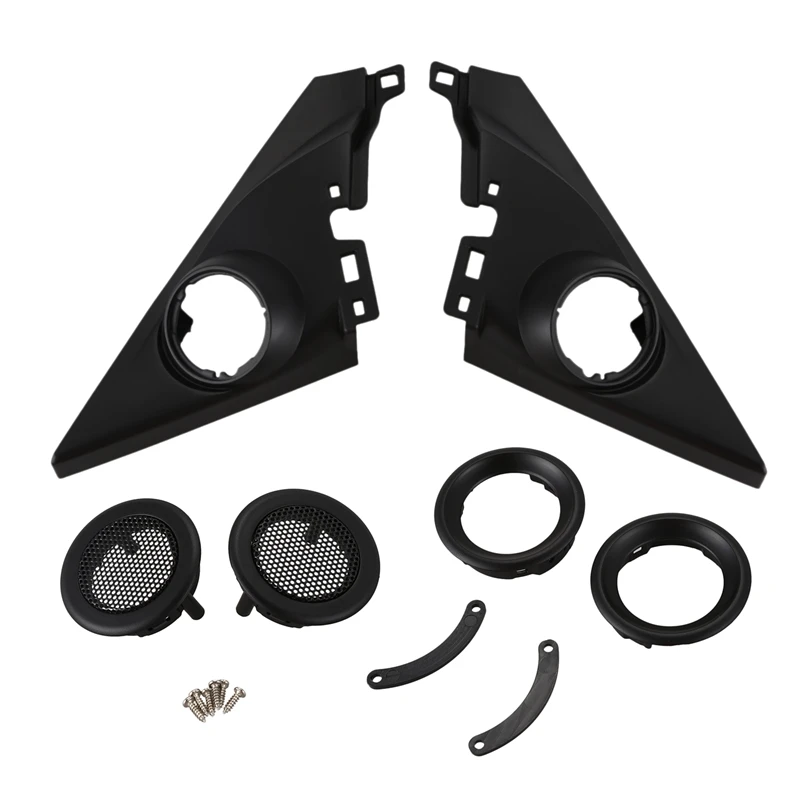 Pair Front Pillar Althorn Tweeter Covers Car Tweeter Refitting Speaker