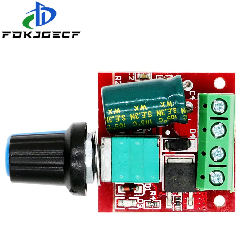 10pcs 5A 90W PWM 12V DC Motor Speed Controller Module DC-DC 4.5V-35V Adjustable Regulator Control Governor Switch 24V | Электронные