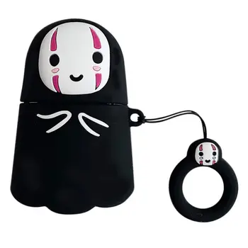 

3D Cartoon Faceless Man Wireless Bluetooth Earphone Cover Charging Box Cover For Airpods