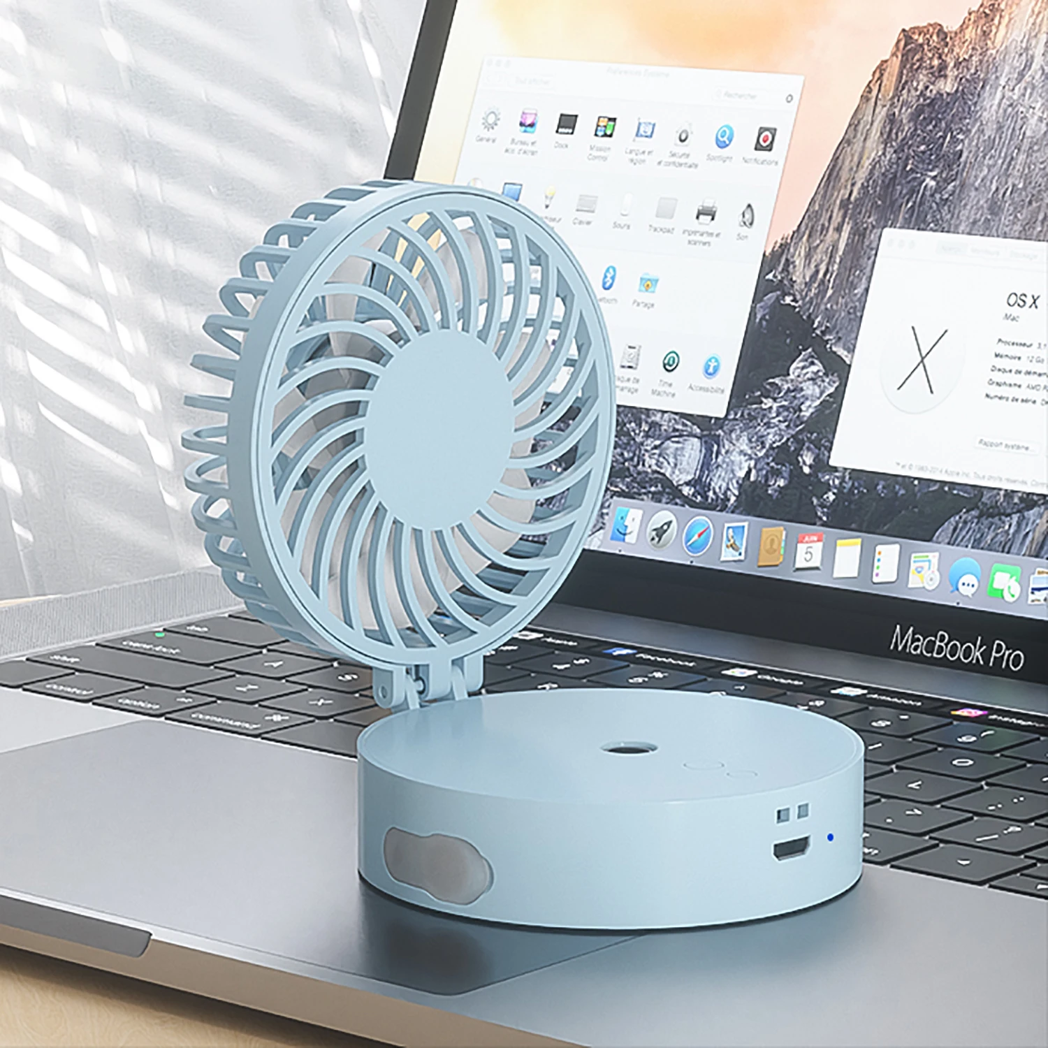 DDPP Creative Style USB Small Fan Mini Mute Mobile Phone Bracket Fan Desktop Office Handheld Portable Fan,4