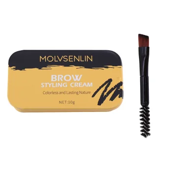 

2 Pcs Eyebrow Styling Soap Waterproof Practical Durable Eyebrow Styling Cream Makeup Tool Brow Wax Eyebrow Makeup Kit for Women