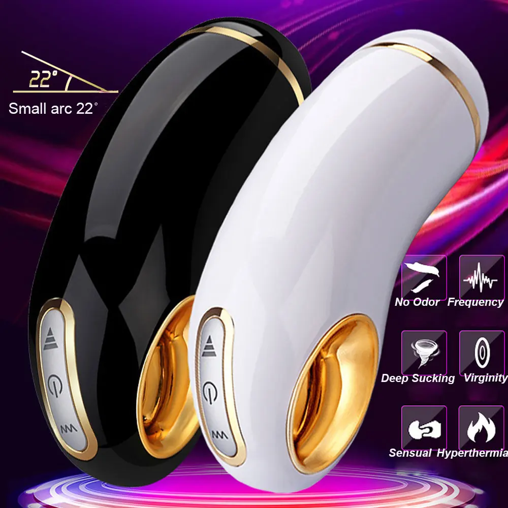 Male Masturbator Masturbation Cup Vibrating Suck Machine Pocket Pussy Real vagina  Aircraft Cup Sex Toys Adult Products For Men (1)
