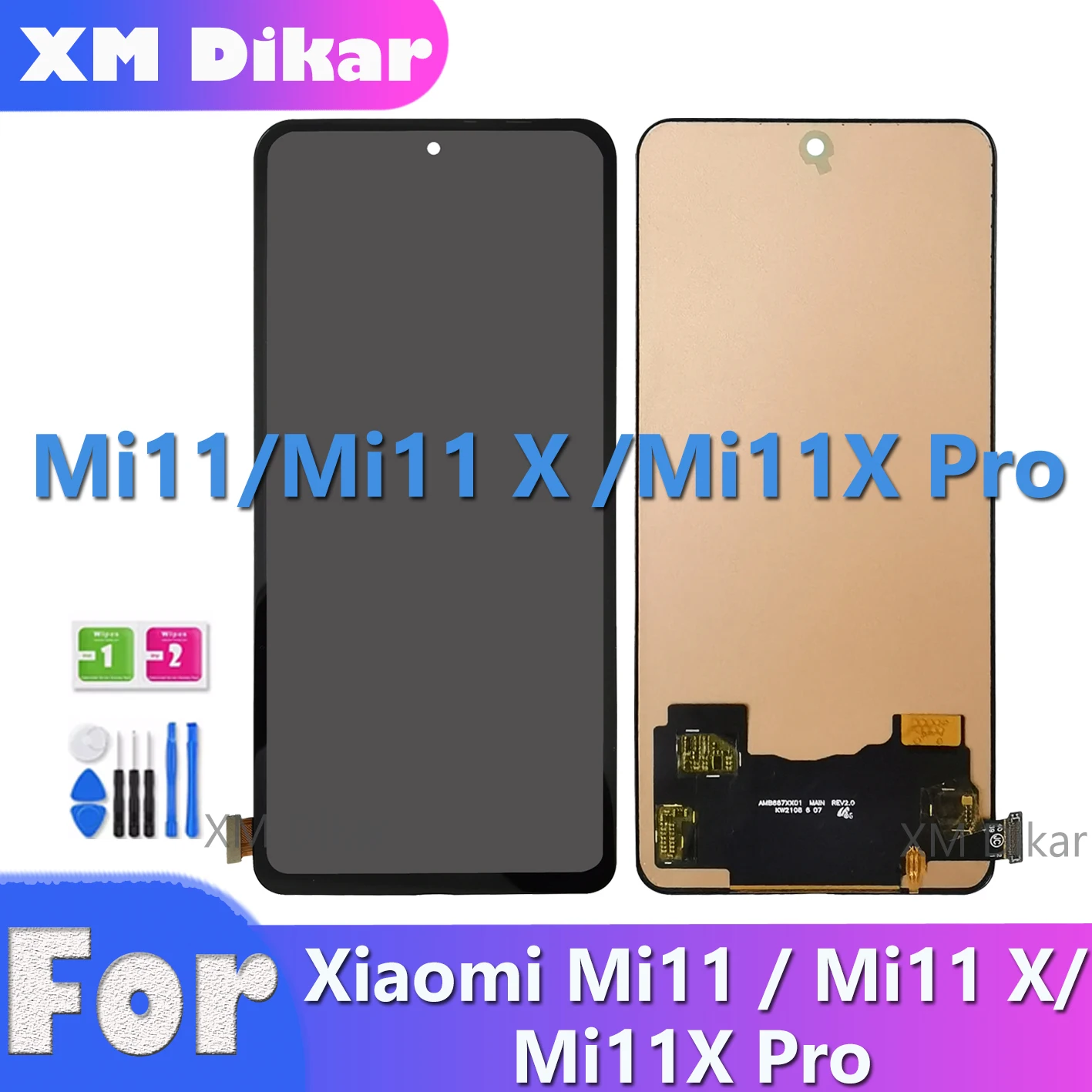 LCD Scherm Vervanging Voor Xiaomi Mi 11i / Mi 11X / Mi 11X Pro - Touchscreen Digitizer