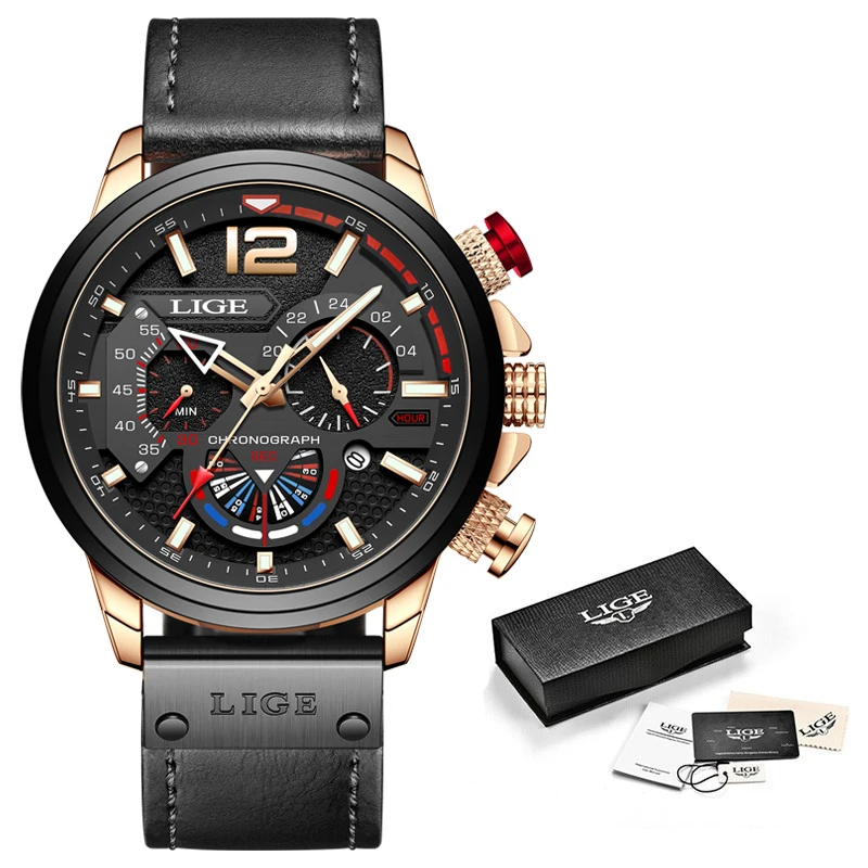 Chronograph Men Watch For Men Sport Casual Stainless Steel Luminous Wrist Watches for Male Creative Quartz Clock_voghion.com