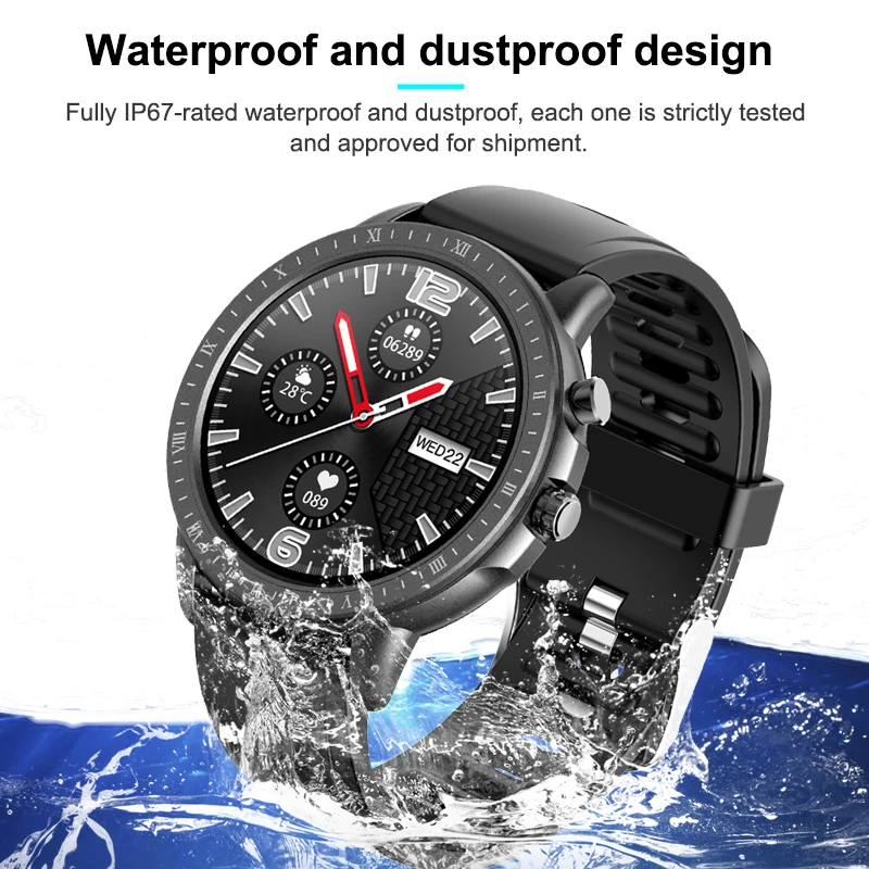 2020 SANLEPUS Global Version Smart Watch IP67 Waterproof Smartwatch Men Women Fitness Bracelet Band For Android iPhone xiaomi