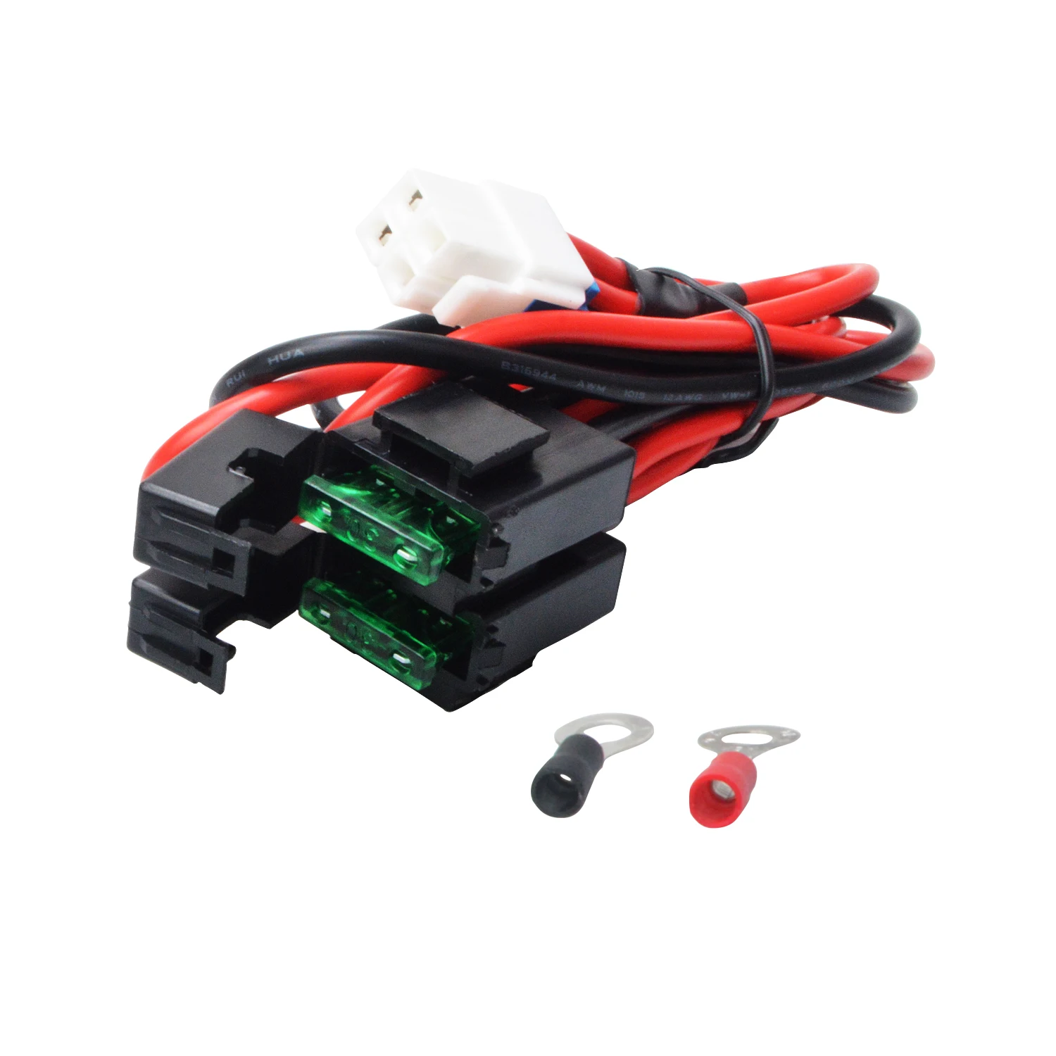 Cavo Di Alimentazione Di Cc Del Walkie-Talkie Del Tester 30A Di 4Pin 1 13.8V Con Il Fusibile Per Il Ic-7600 Di Icom, Yaesu Ft-450 Ft-9000,Ft-950 Ft-20