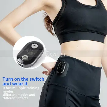 

Well-effective EMS Trainer Muscle Stimulator Exerciser Body Slimming Massage Fitness Suit with Free Shipping