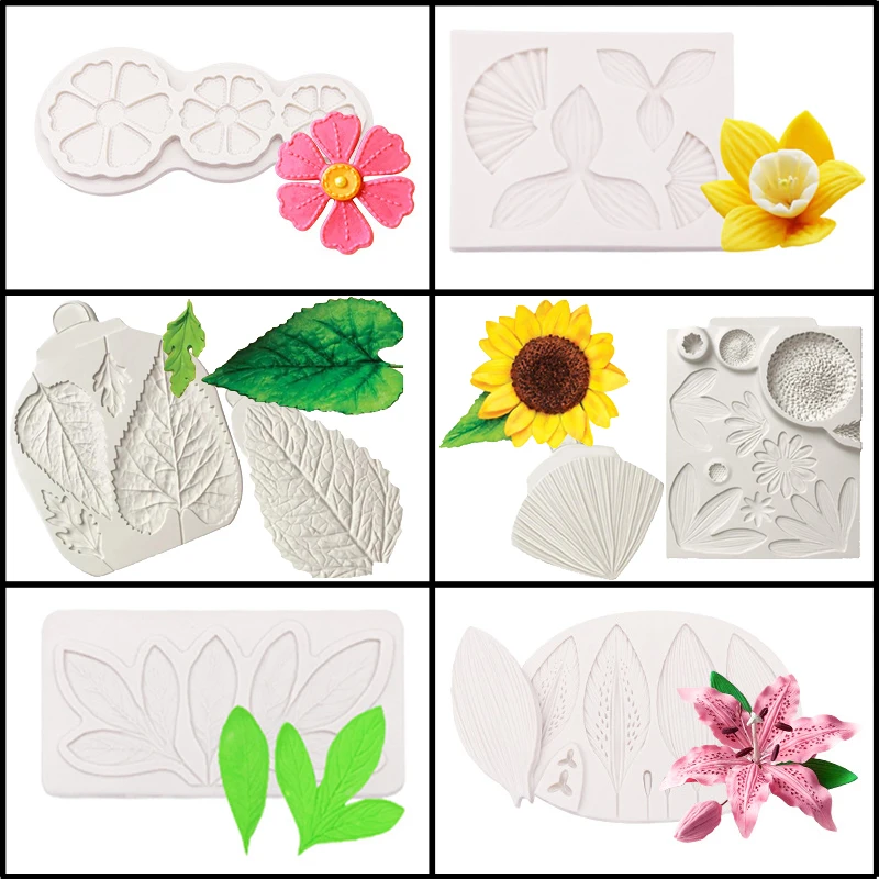 Meiжук сделай сам Цветочная паста Украшение кондитерских изделий форма для торта