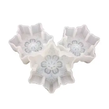 

Large Snowflake Shape Mould High Mirror Manual DIY Crystal Epoxy Mold Pendant Desktop Decorations Jewelry Making