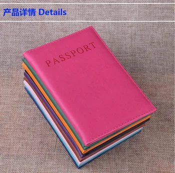 

300 pcs New High Quality Travel Passport Holder Card Cover on the Case for Women's Men Adventure porta passaporte pasport