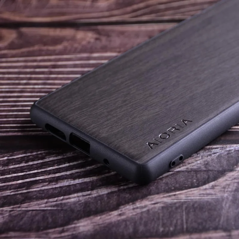 Чехол под дерево для Sony Xperia XZ3 XZ4 мягкие ТПУ силикон жесткие поликарбонат и