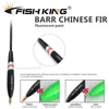 FISH KING 3pcs/pack Barguzinsky Fir Float 1.0+1.0g/1.5+1.0g/2.0+1.0g Balsa Bobber Cork Fishing Float For Carp Fishing Tackle ► Photo 3/6