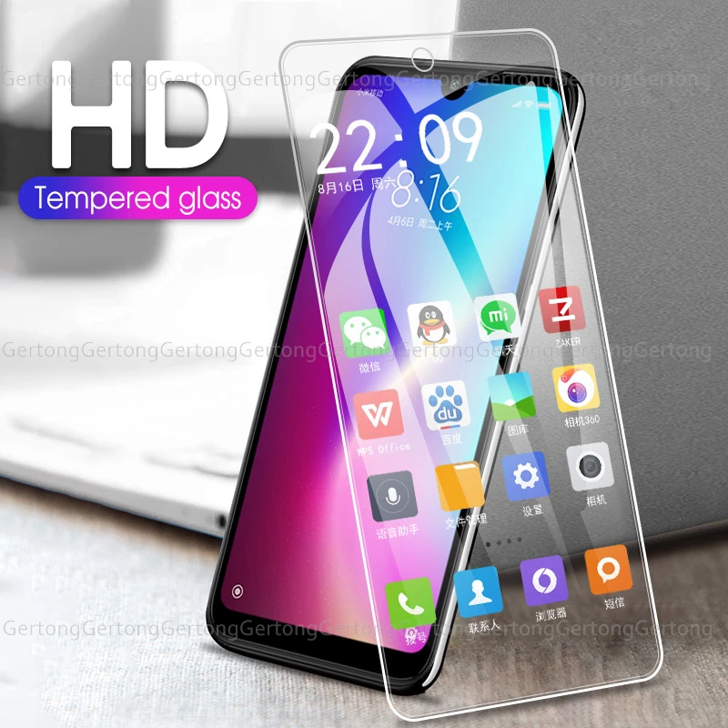 Ультратонкая Защитная закаленная пленка 9H для Xiaomi Mi A3 Pocophone F1 Redmi 7A 7 K20 Pro с белым