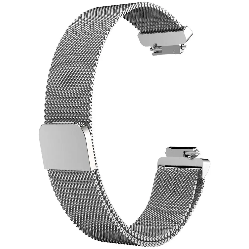 1 Ремешок для часов Fitbit Inspire HR трекер активности Миланский ремешок на запястье магнитная пряжка замена Браслет из нержавеющей стали - Цвет: 1