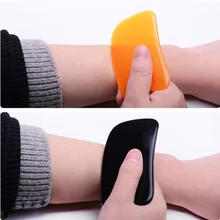 Массажный инструмент Gua Sha, массажер для тела, доска Guasha, спа скребок для иглоукалывания, для лица, спины, рук, Прямая поставка
