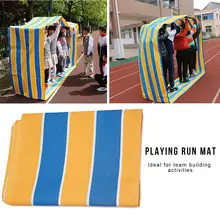 Командные игры, групповое обучение, тренировка, бег, коврик для командного строительства, сотрудничество с препятствиями, учебный инструмент для детей, групповая работа