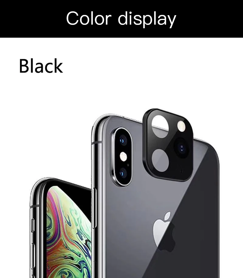 Miếng dán bảo vệ camera cho iPhone X  - Xs - Xs Max hỗ trợ chuyển đổi camera sang camera iPhone 11 Pro - 11 Pro Max hiệu HOTCASE