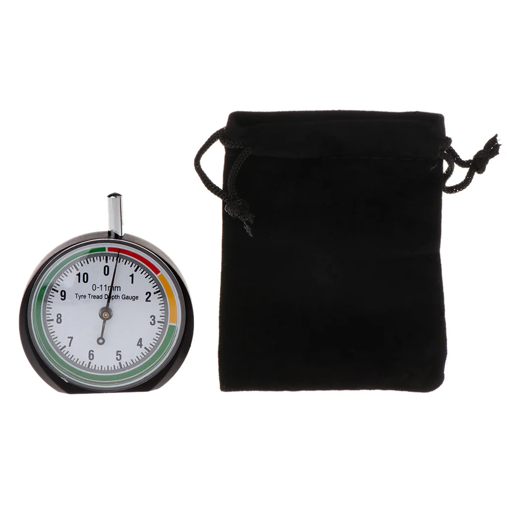 

Car Tyre Tread Depth Gauge Trucks Van Tire Pointer Monitor Measure Device Tool