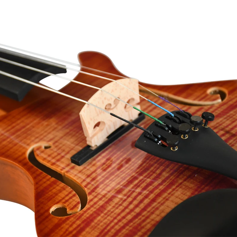 Kinglos New design lip glosh brea para false pattern shoulder sponge python skin electric Violin