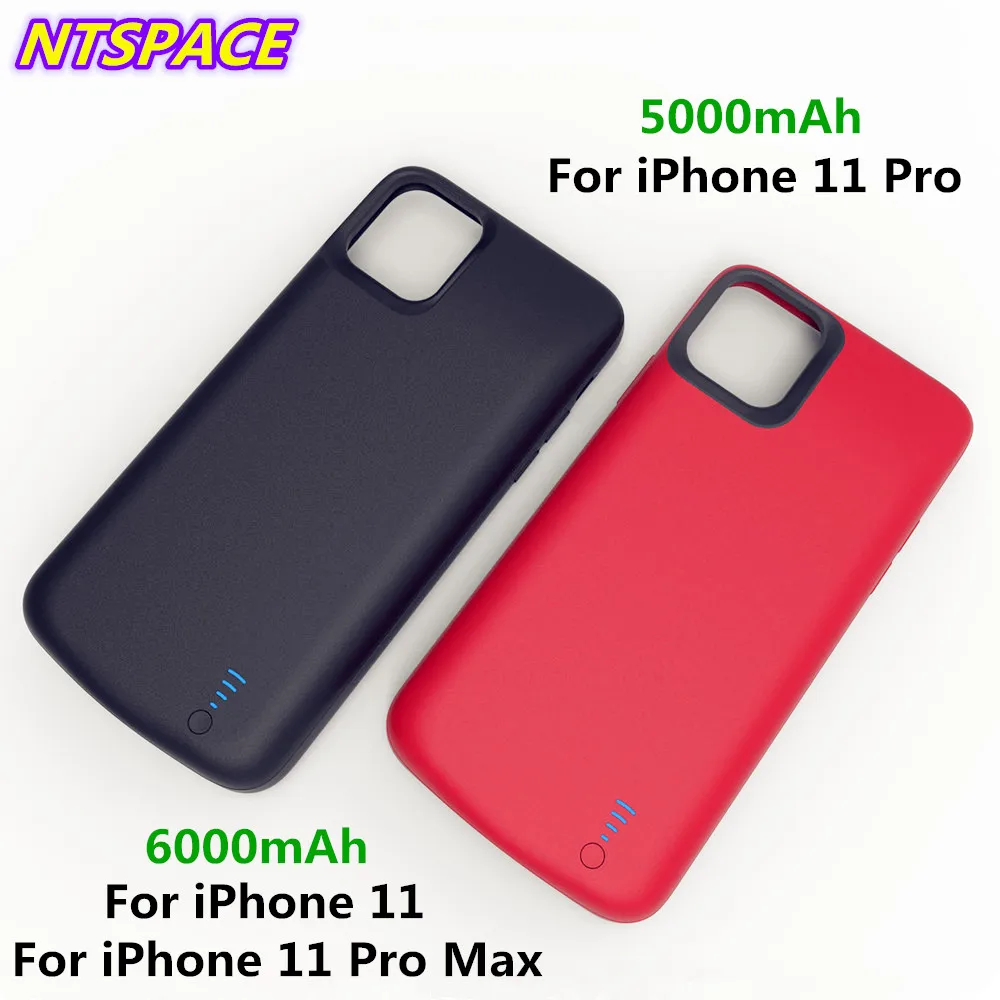 

For iPhone 11 Pro Max Backup Power bank For iPhone 11 Extended Phone Battery Power Case For iPhone 11Pro Portable Charger Case