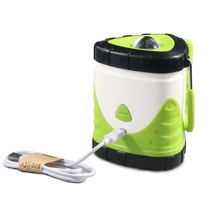 

Green Camping Lantern 3-Mode Adjustable Brightness Outdoor Hand Light
