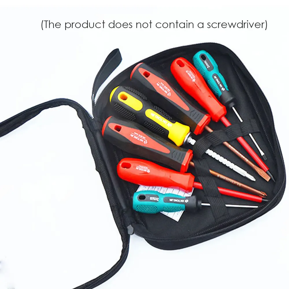 Toolkit Tools Bag Practical Durable Black Repair Kits Hydropower Handbag Multifunction Utility Bag Wrench Waterproof Hardware