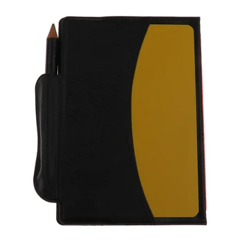 

Football Soccer Referee Warning Card Wallet - Red / Yellow With Bright Color
