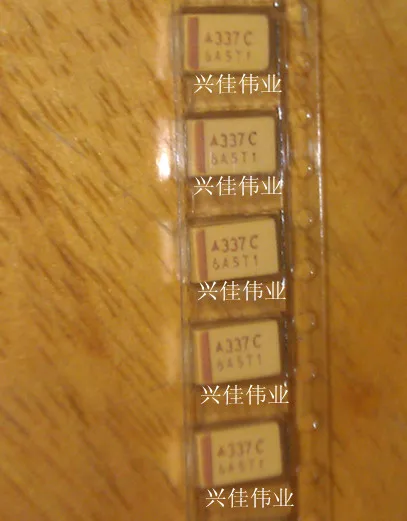 Оригинальный танталовый конденсатор SMD типа D 5 шт./16V330UF 337C 330 мкФ 16V D7343 |