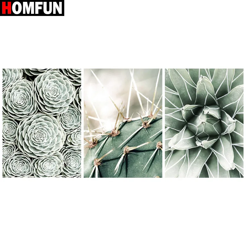 

HOMFUN Full Square/Round Drill 5D DIY Diamond Painting "Flower landscape" Embroidery Cross Stitch 5D Home Decor Gift A07949