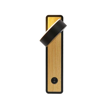 

Minimalist Interior Wall Lamp Living Room Decoration Staircase Lamp Bedroom Hotel Decoration Rotating Bedside Lamp