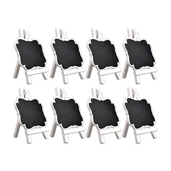 

Mini Chalkboard With White Wooden Easel Suit For Decoration Wedding Perfect Chalk For & Daily And Marker Party Home